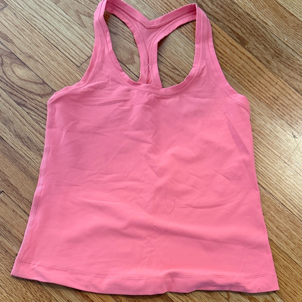 Lululemon Pink Racerback Tank Top